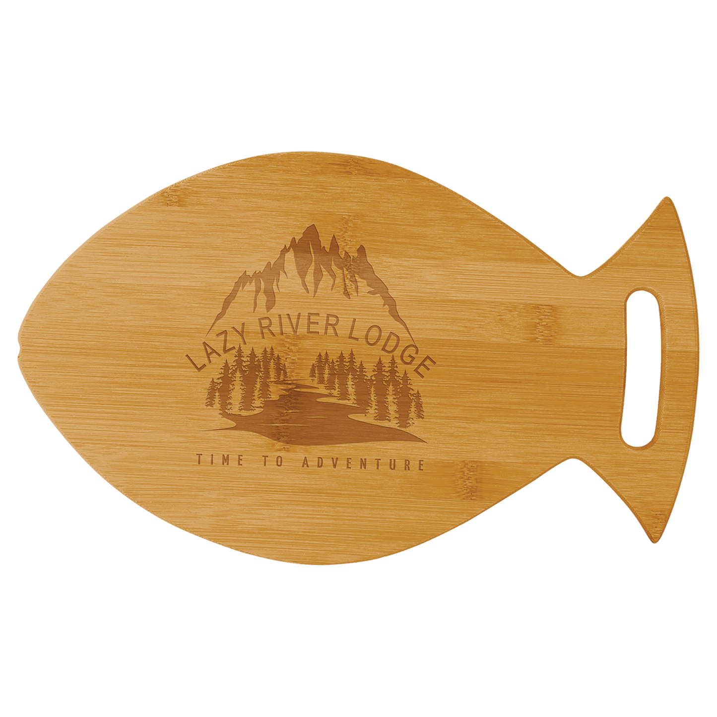 Custom Bamboo Fish Cutting Board