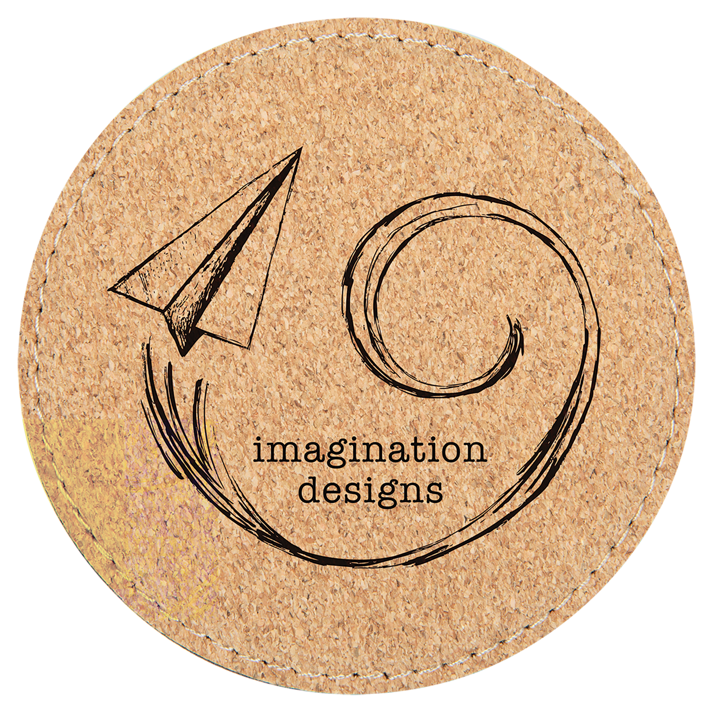Custom Cork Round Coaster