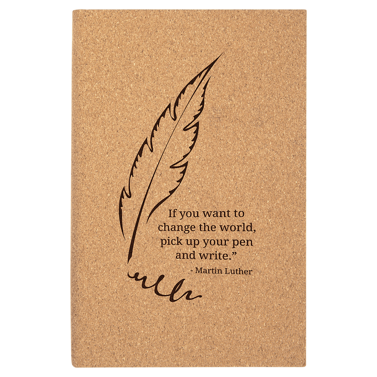 Personalized Cork Journal