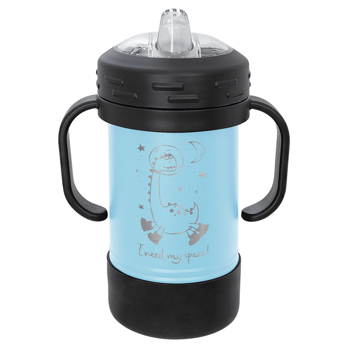 Custom Light Blue 10 oz. Sippy Cup