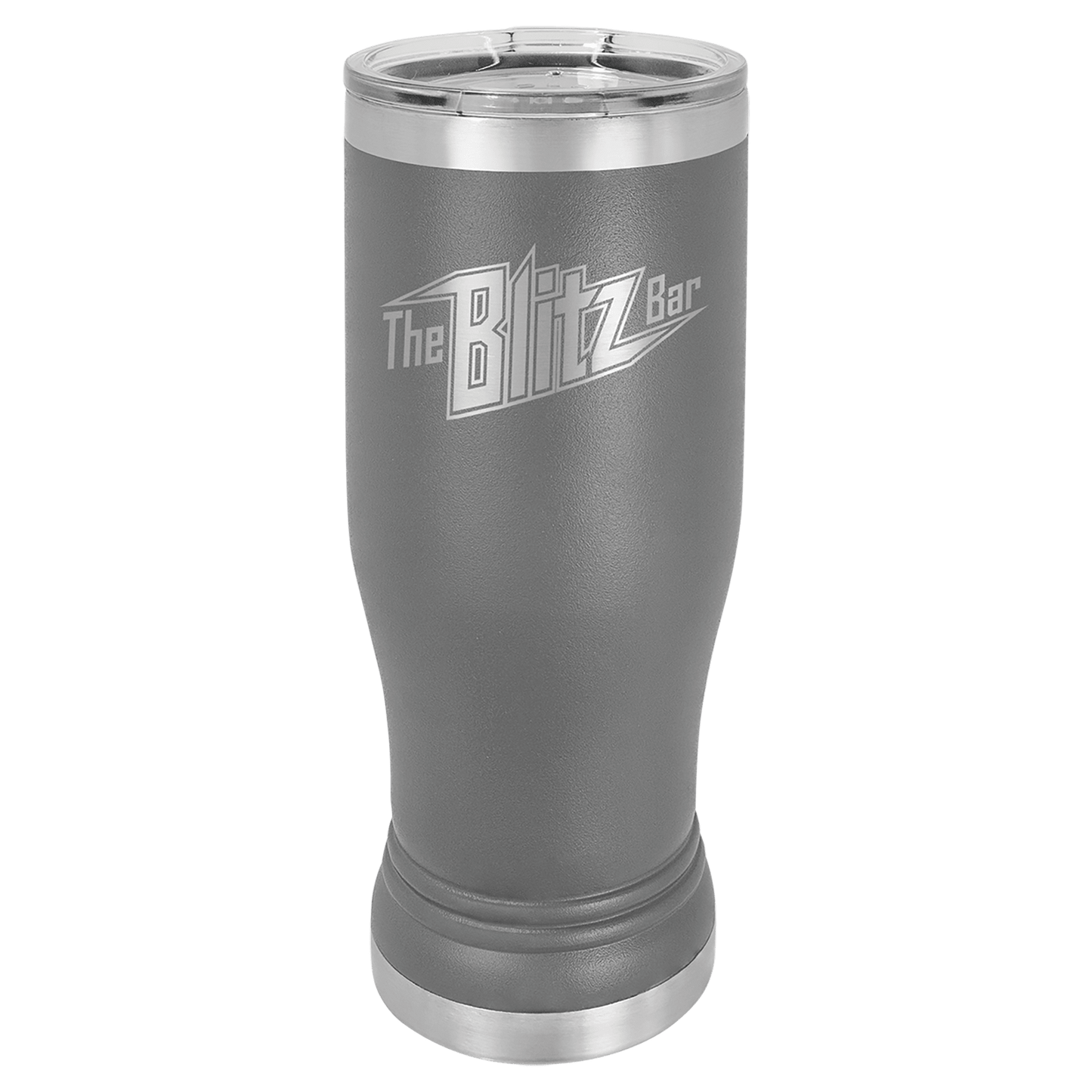Custom Dark Gray Polar Camel 14 oz. Pilsner