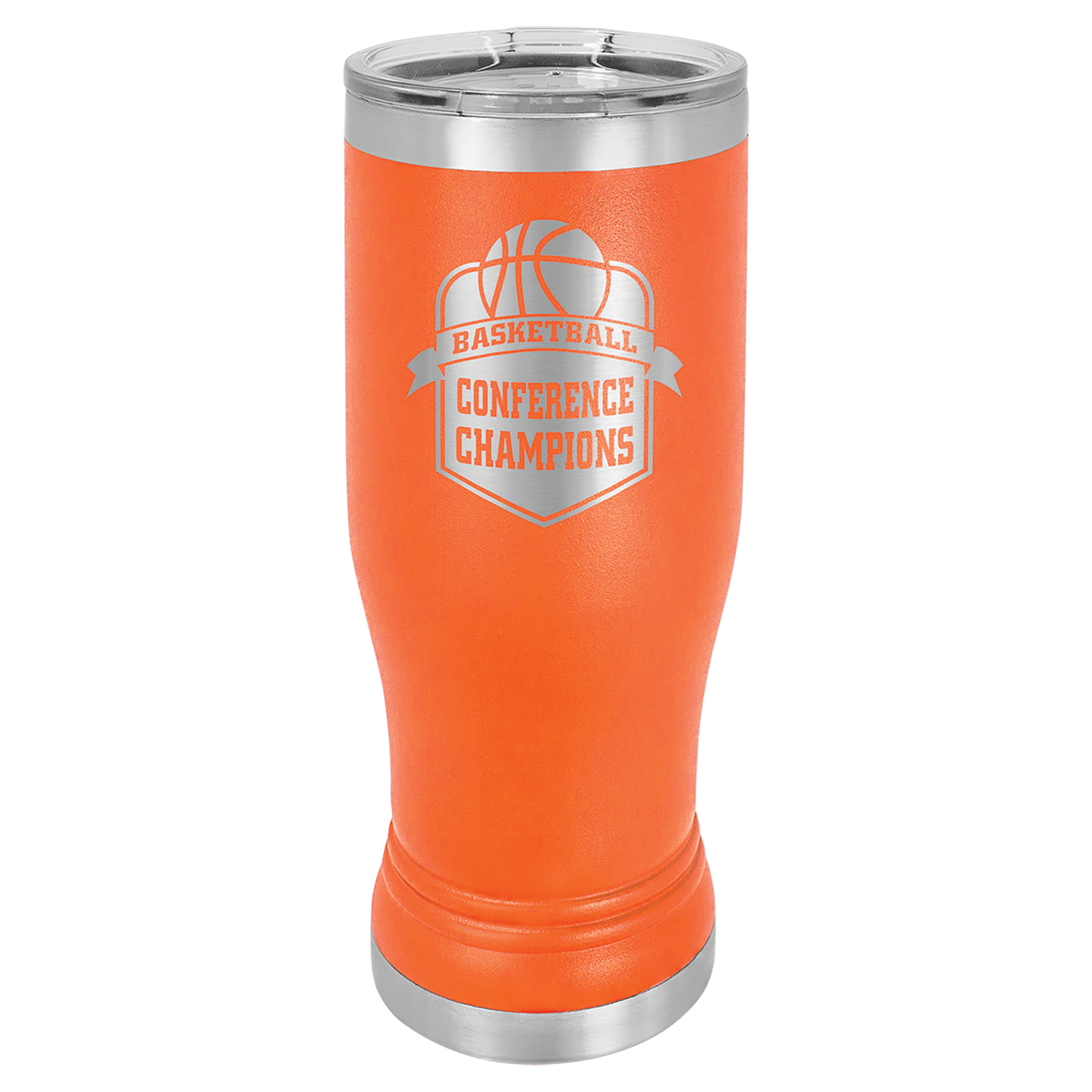 Custom Orange Polar Camel 14 oz. Pilsner