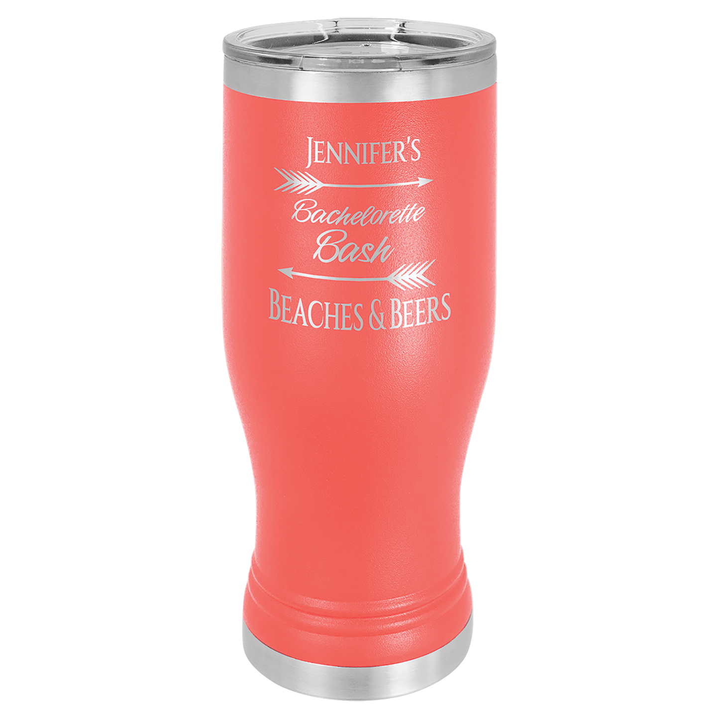 Custom Coral Polar Camel 20 oz. Pilsner