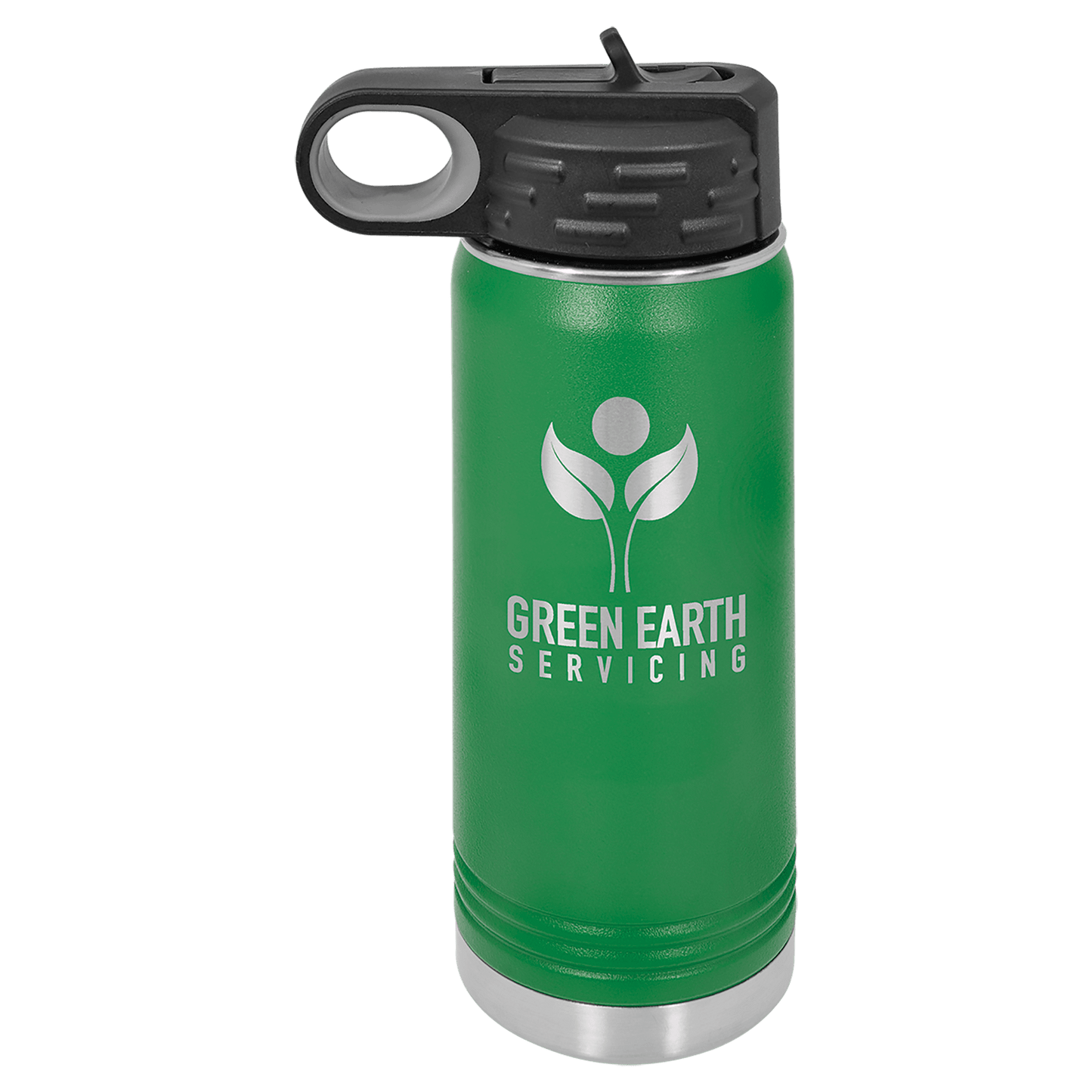 Green 20 oz. Polar Camel Water Personalized Water Bottle