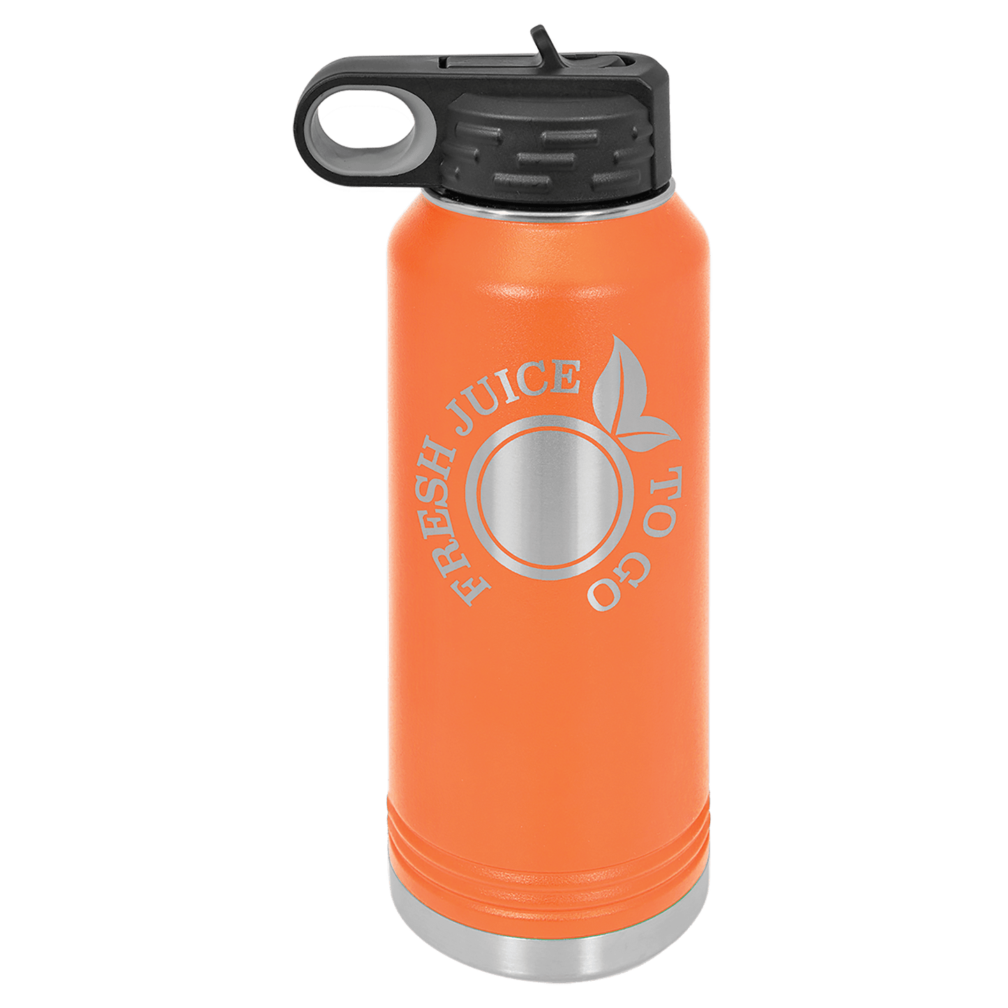 Orange 32 oz. Polar Camel Water Personalized Water Bottles