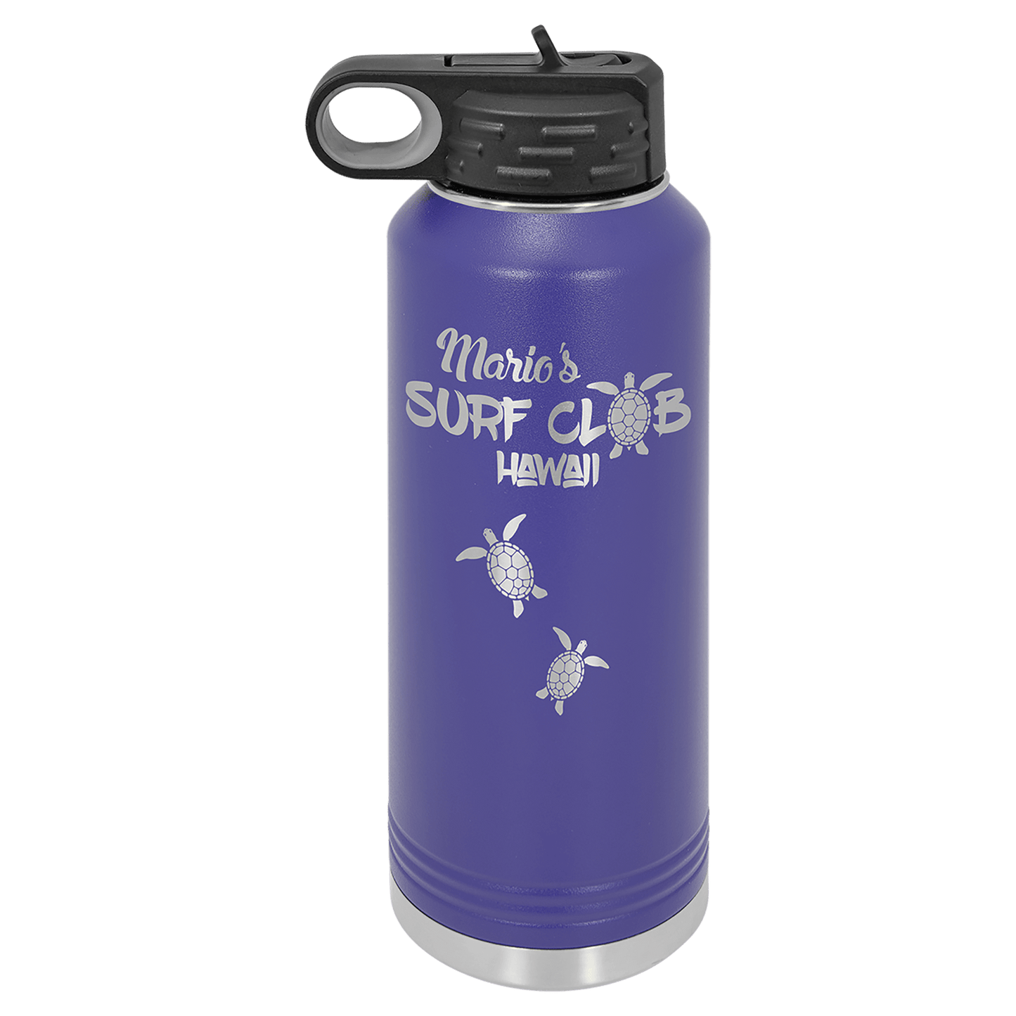 Purple 40 oz. Polar Camel Water Personalized Water Bottle