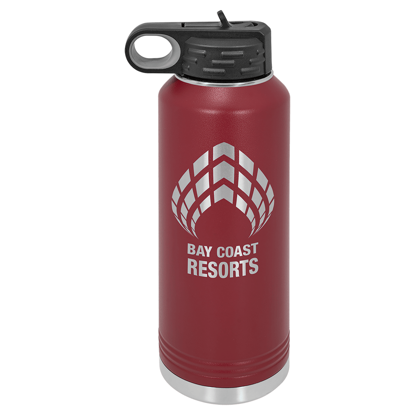 Maroon 40 oz. Polar Camel Water Personalized Water Bottle