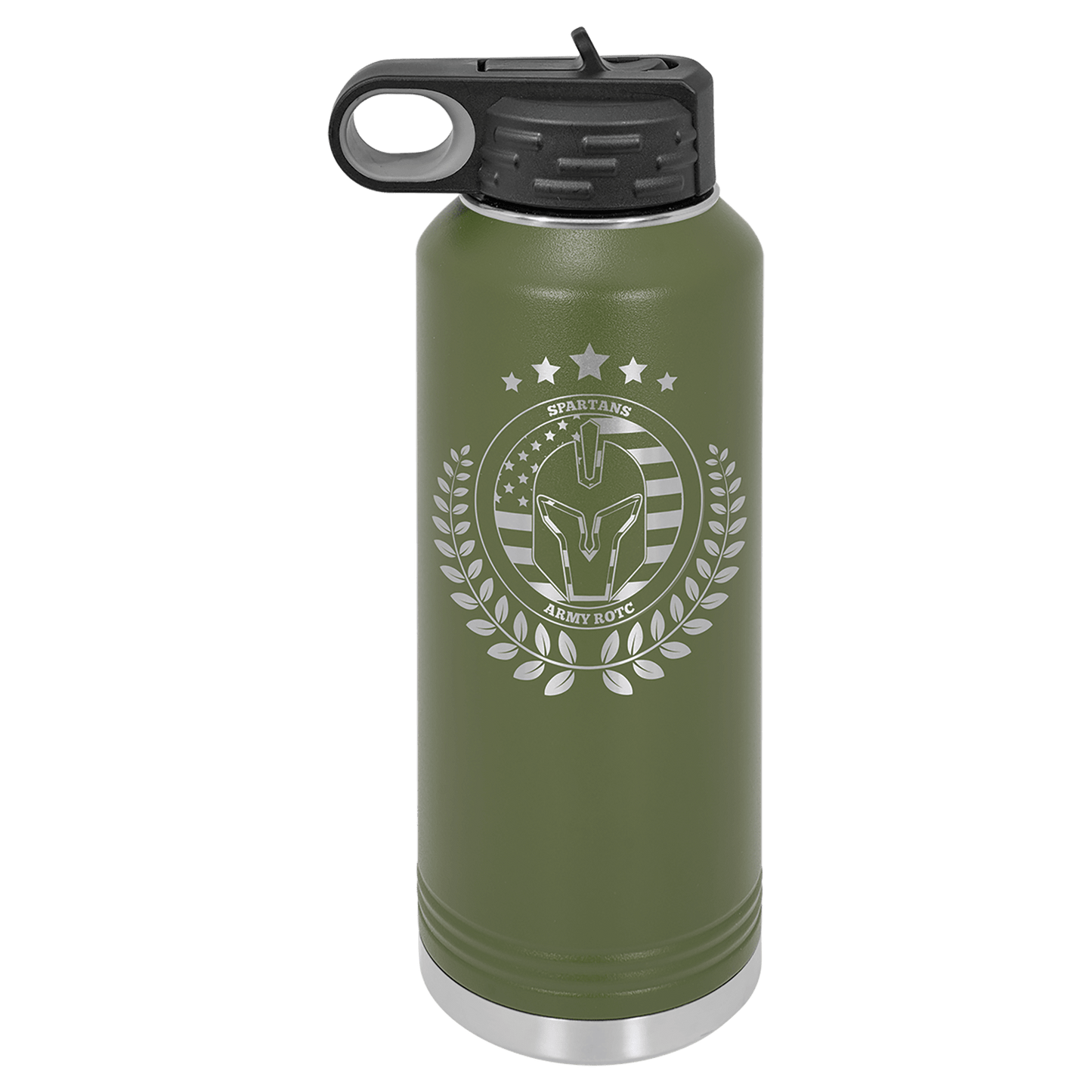 Olive Green 40 oz. Polar Camel Water Personalized Water Bottle