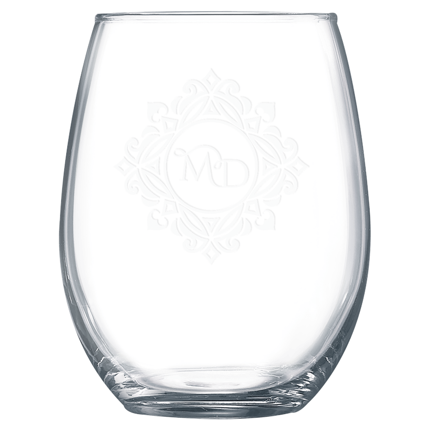 15 oz. Stemless Wine Personalized Glass