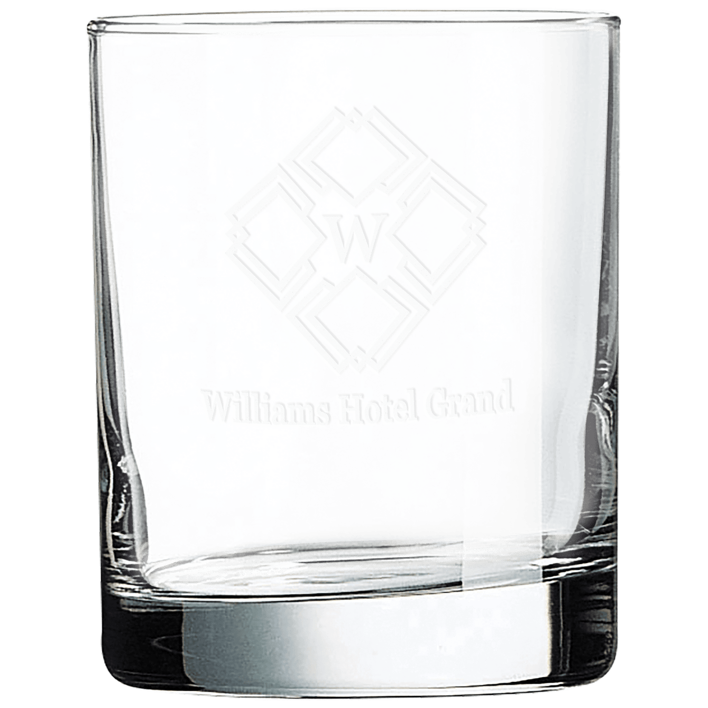 10 1/2 oz. On the Rocks Personalized Glass
