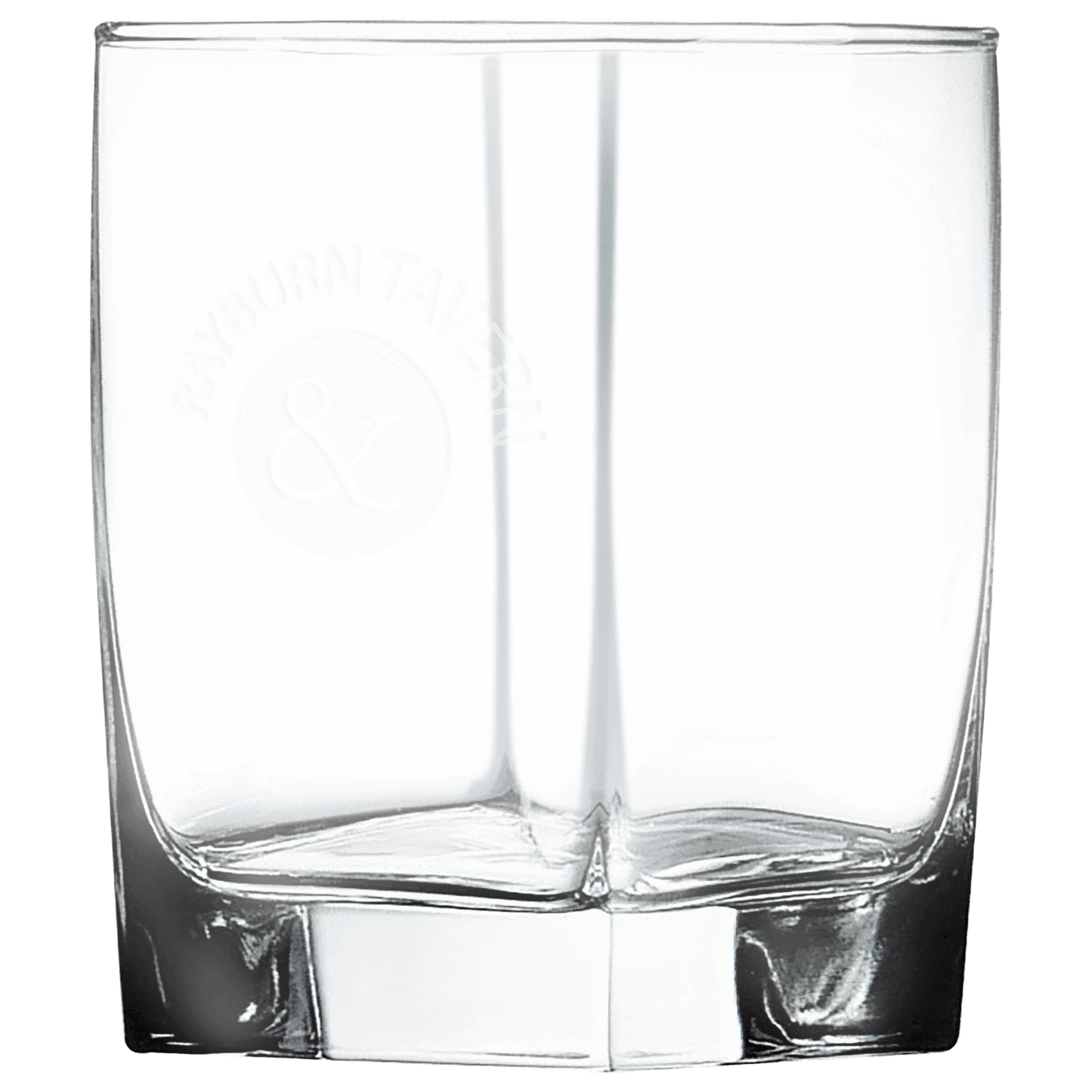 Square Double Old Fashioned Personalized Glass