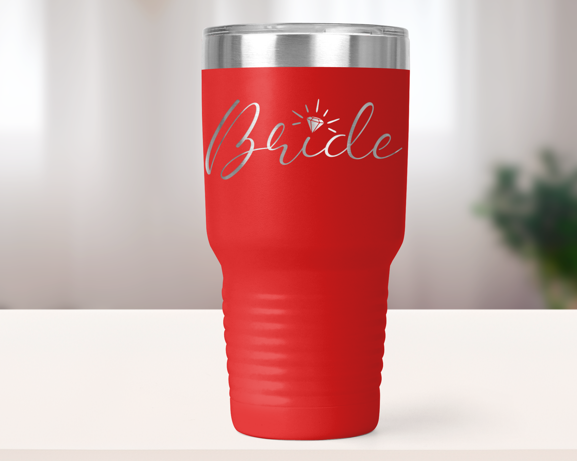 Personalized Bride 30oz Insulated Tumbler | Wedding Gift | Engagement