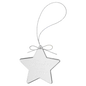 Star Premier Custom Engraved Glass Ornament