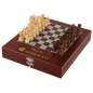 Personalized Rosewood Finish Chess Set