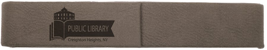Personalized Gray Leatherette Single Pen Case - Leatherette