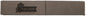 Personalized Gray Leatherette Single Pen Case - Leatherette