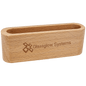 Personalized Beech Wood Business Card Holder