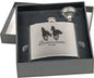 Custom 6 oz. Stainless Steel Flask Set with Funnel