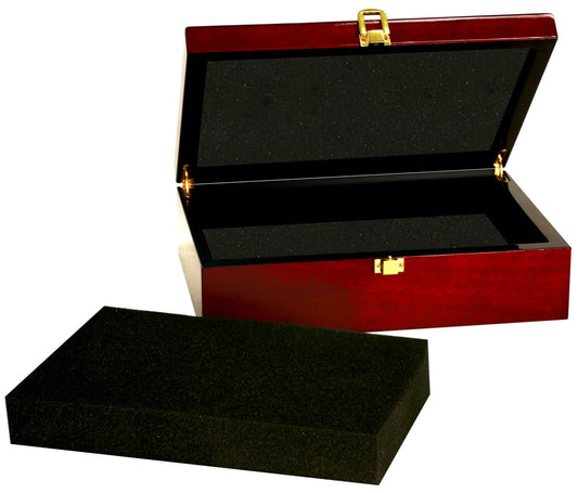 Personalized Rosewood Piano Finish Gift Box - Wood