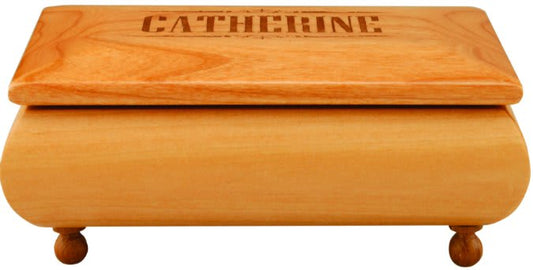 Personalized Red Alder Gift Box
