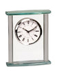 Square Custom Engraved Glass Clock