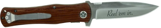 Personalized Wood Handle Knife - Wood