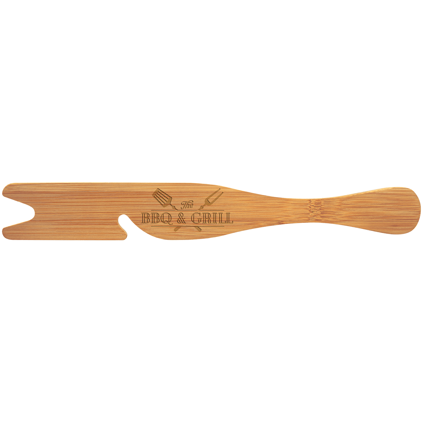 Personalized Bamboo Oven Rack Tool