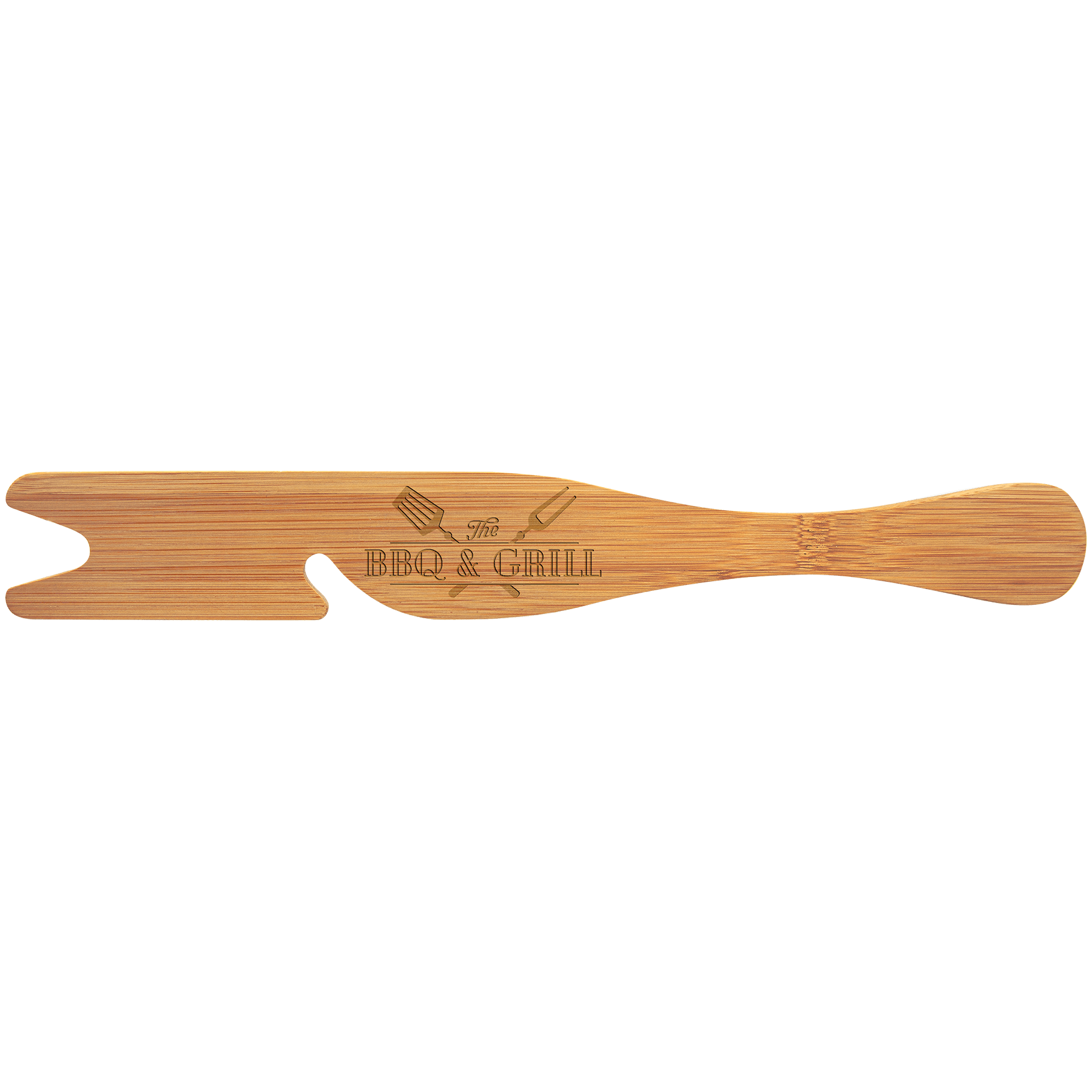 Personalized Bamboo Oven Rack Tool
