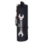 Black 3-LED Flashlight Personalized Keychain