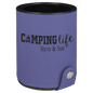 Personalized Purple Leatherette Dice Cup Set - Leatherette