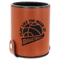 Personalized Basketball Leatherette Dice Cup Set - Leatherette