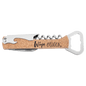 Cork Wine Personalized Bottle Opener - Stainless Steel
