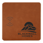 Personalized Rawhide Leatherette Charging Mat with USB Charging Cord - Leatherette
