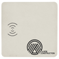 Personalized White Leatherette Charging Mat with USB Charging Cord - Leatherette
