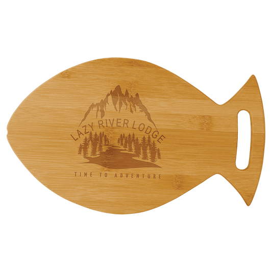 Custom Bamboo Fish Cutting Board