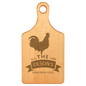 Custom Maple Paddle Shaped Cutting Board