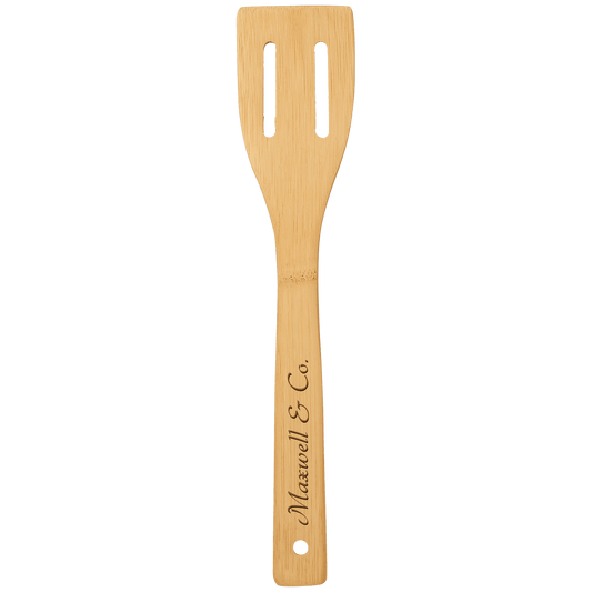 Personalized Bamboo Spatula