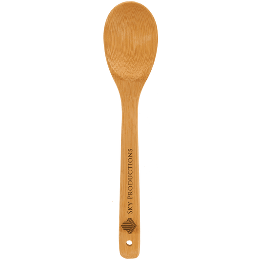 Personalized Bamboo Salad Spoon