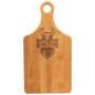 Custom Bamboo Paddle Shaped Cutting Board
