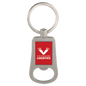 Red Personalized Bottle Opener Keychain