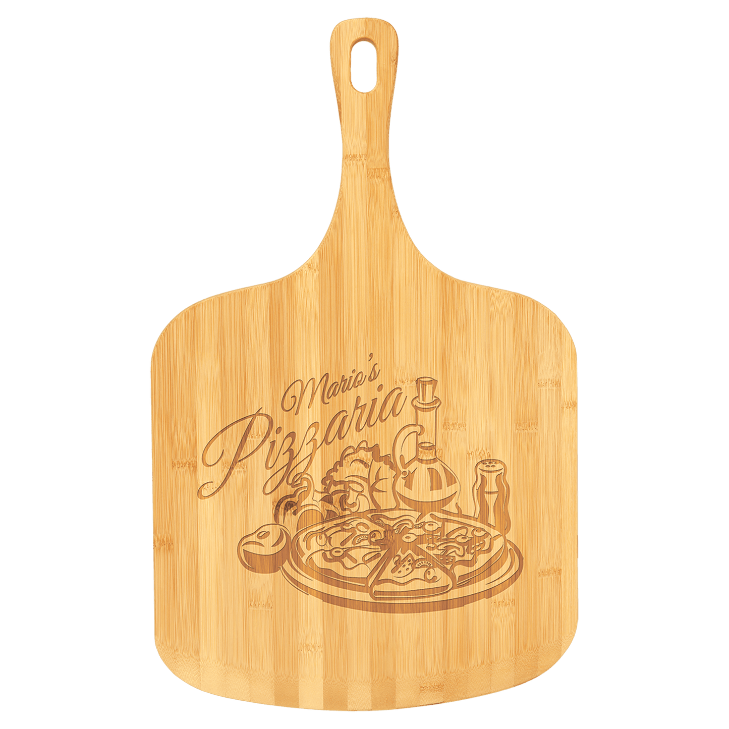 Personalized Bamboo Pizza Board