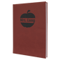 Personalized Rose Leatherette Journal - Leatherette