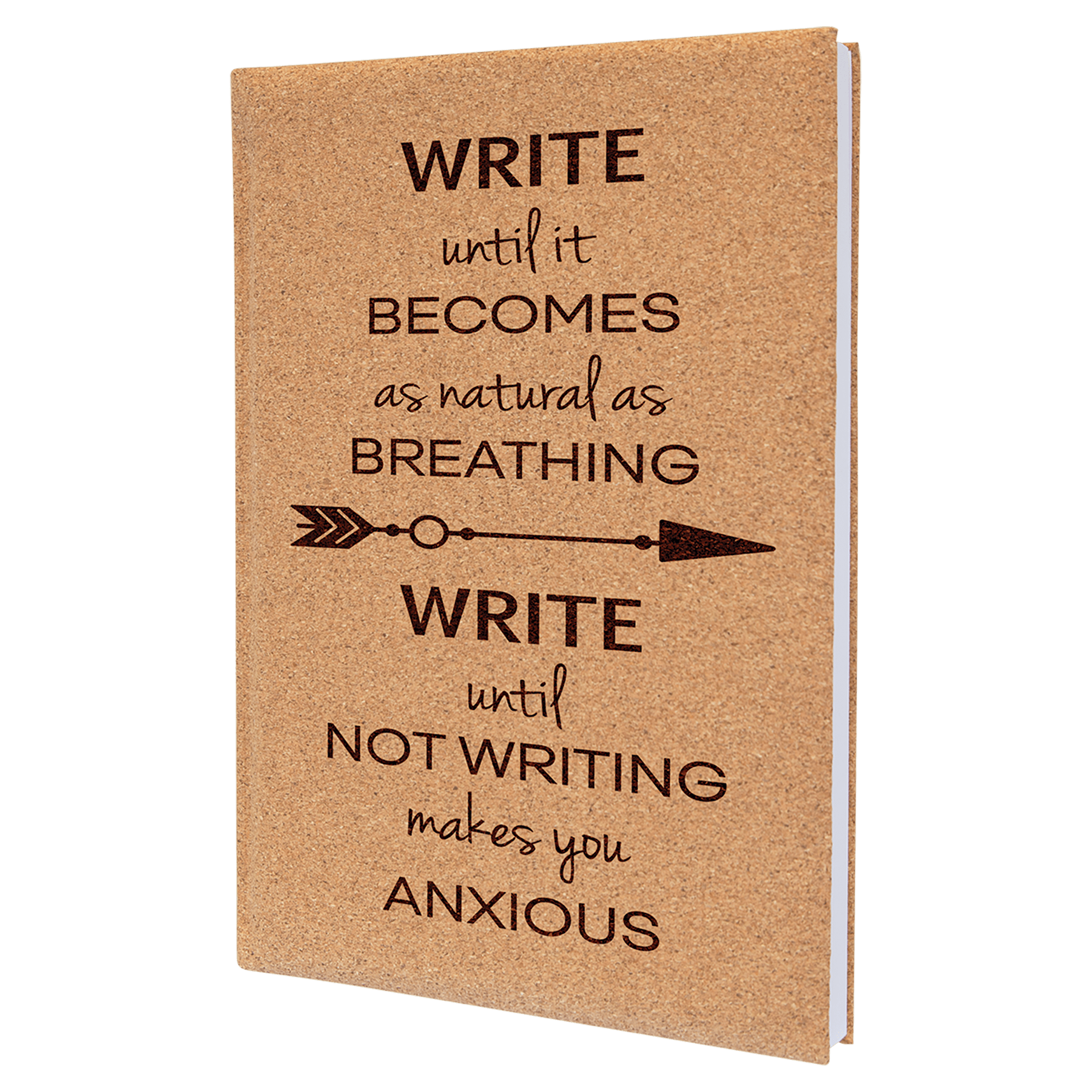 Personalized Cork Journal - Leatherette