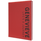 Personalized Red Leatherette Journal - Leatherette