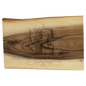 Personalized Natural Black Walnut Cutting and Charcuterie Board