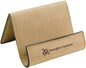 Personalized Light Brown Leatherette Holder/Easel - Leatherette