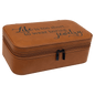 Personalized Rawhide Large Leatherette Jewelry Box