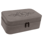 Personalized Gray Large Leatherette Jewelry Box