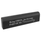 Personalized Black/Silver Lasered Leatherette Pill Box with Days of the Week Organizer