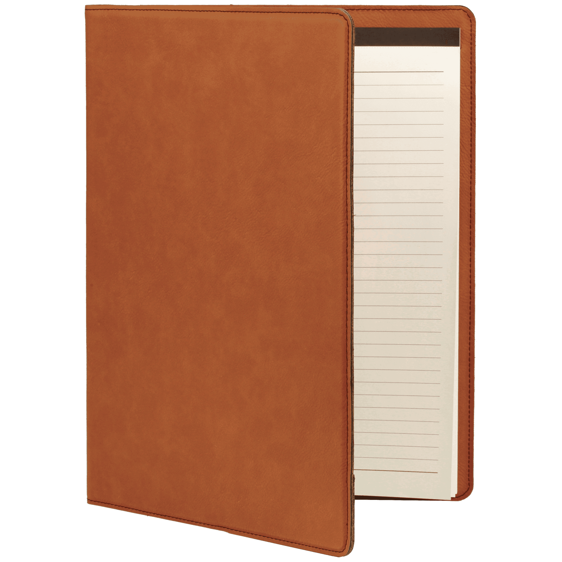 Personalized Rawhide Leatherette Portfolio - Leatherette